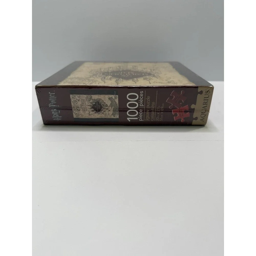 Harry Potter Marauder's Map 1000 Piece Jigsaw Puzzle Aquarius 65-901 Sealed